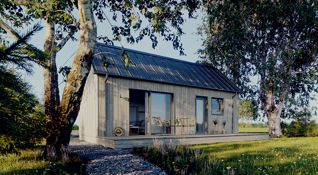 Domek letniskowy 35 m² – projekt domu