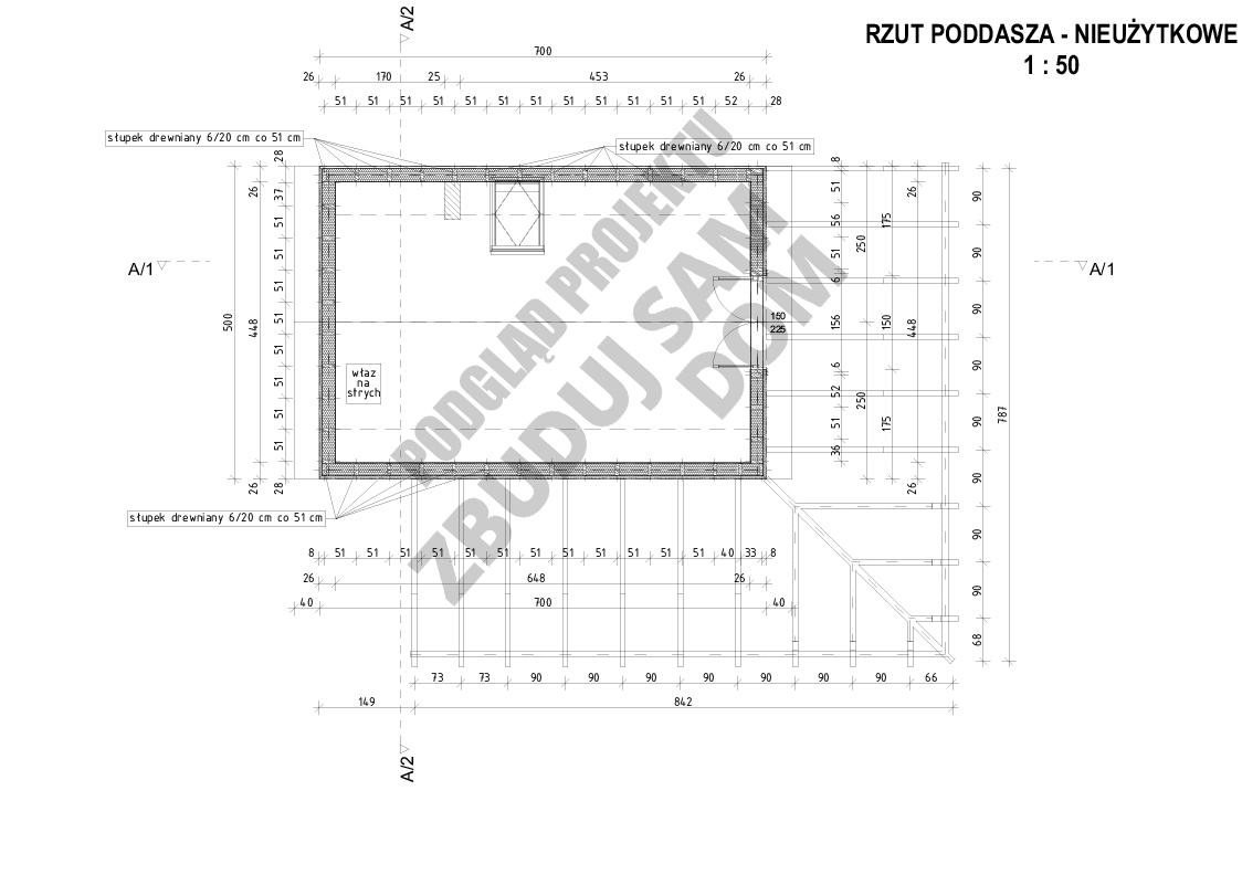 dom na palach projekt bez pozwolenia_1