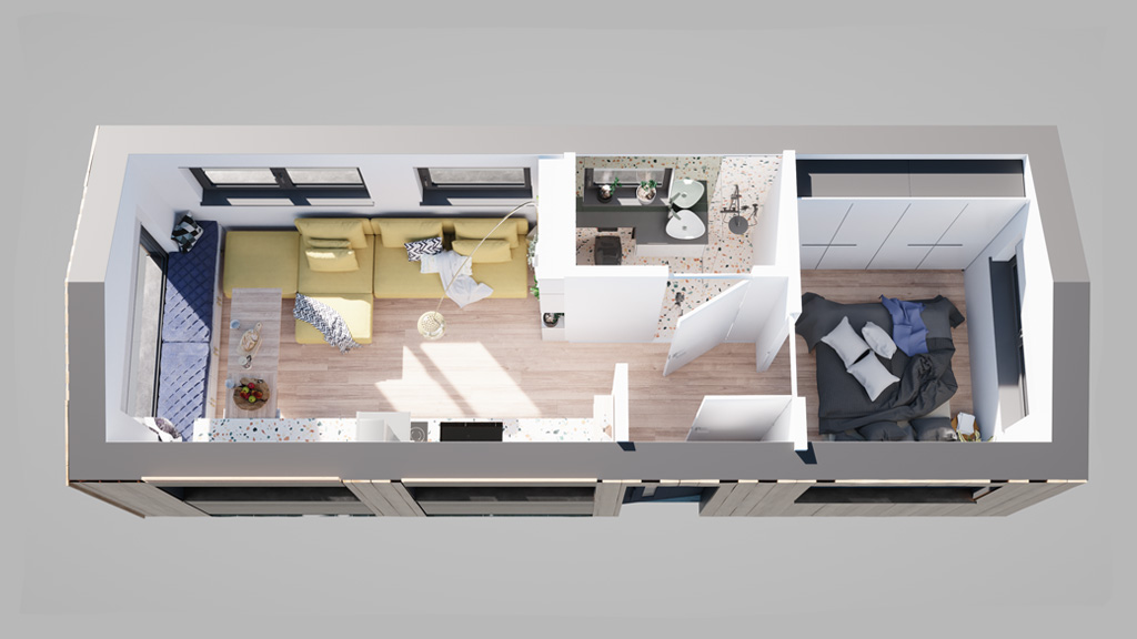 dom holenderski murowany