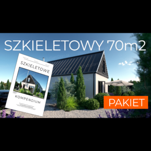 Polski ład 70m2 szkieletowy PAKIET