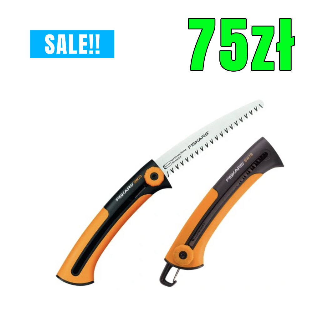 FISKARS SW73 SKŁADANA Piła do gałęzi 1000613 Budowa domu krok po kroku
