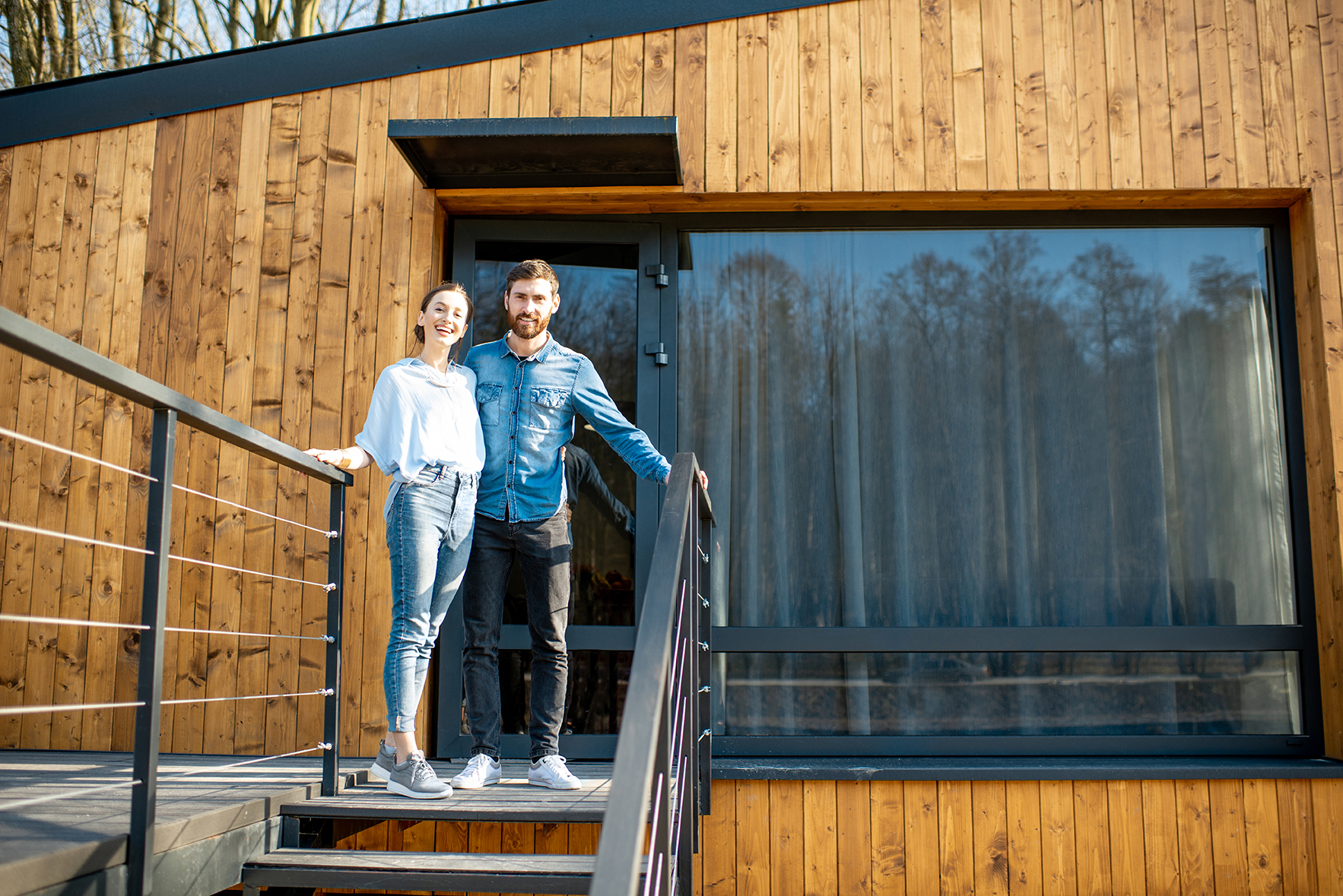 Projekt domu parterowego z dachem dwuspadowym