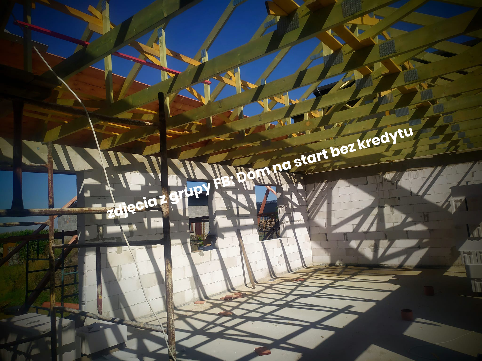 Projekt domu do 80m2 wydłużony Pana Marcina