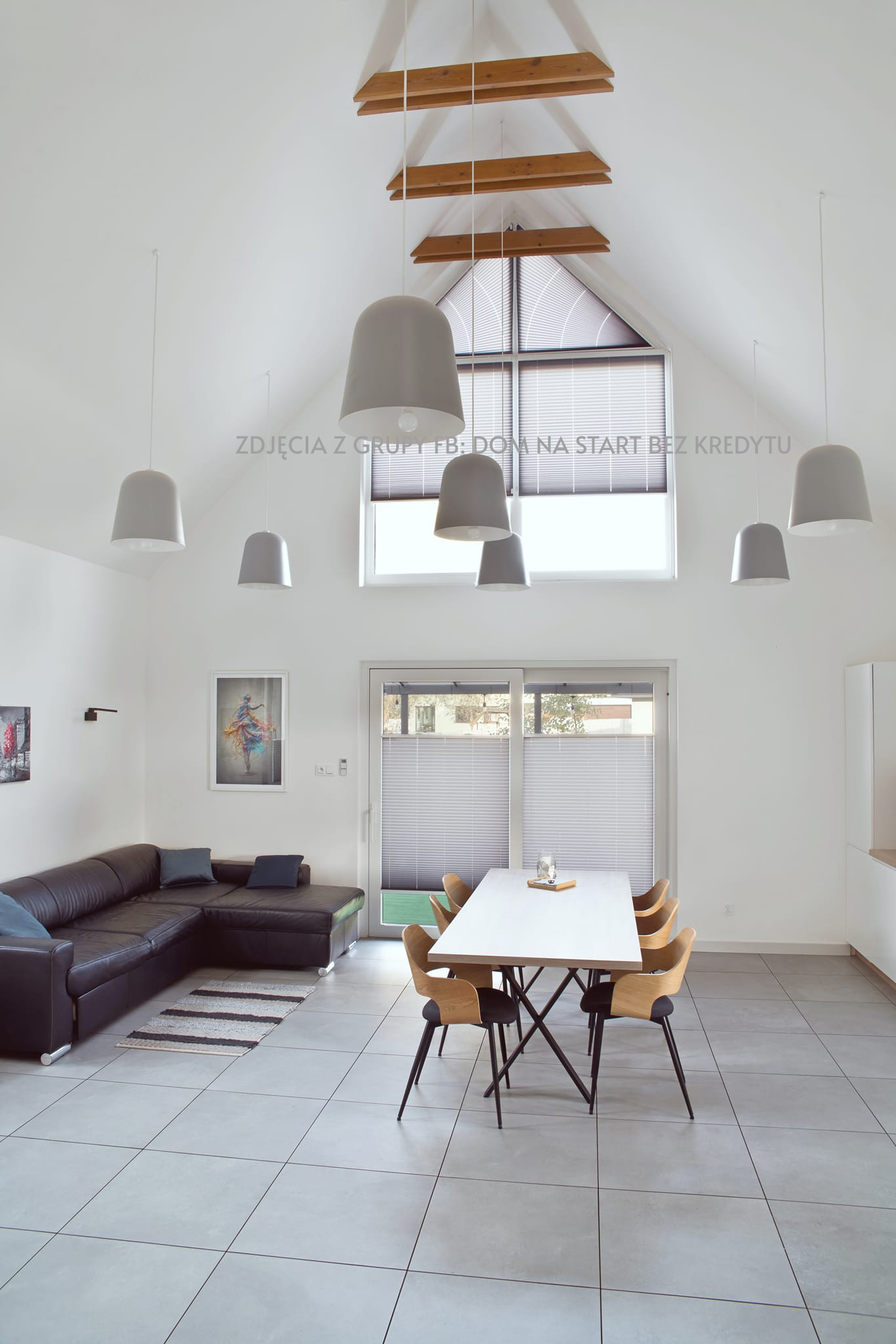 Projekt domu stodoła tani w budowie