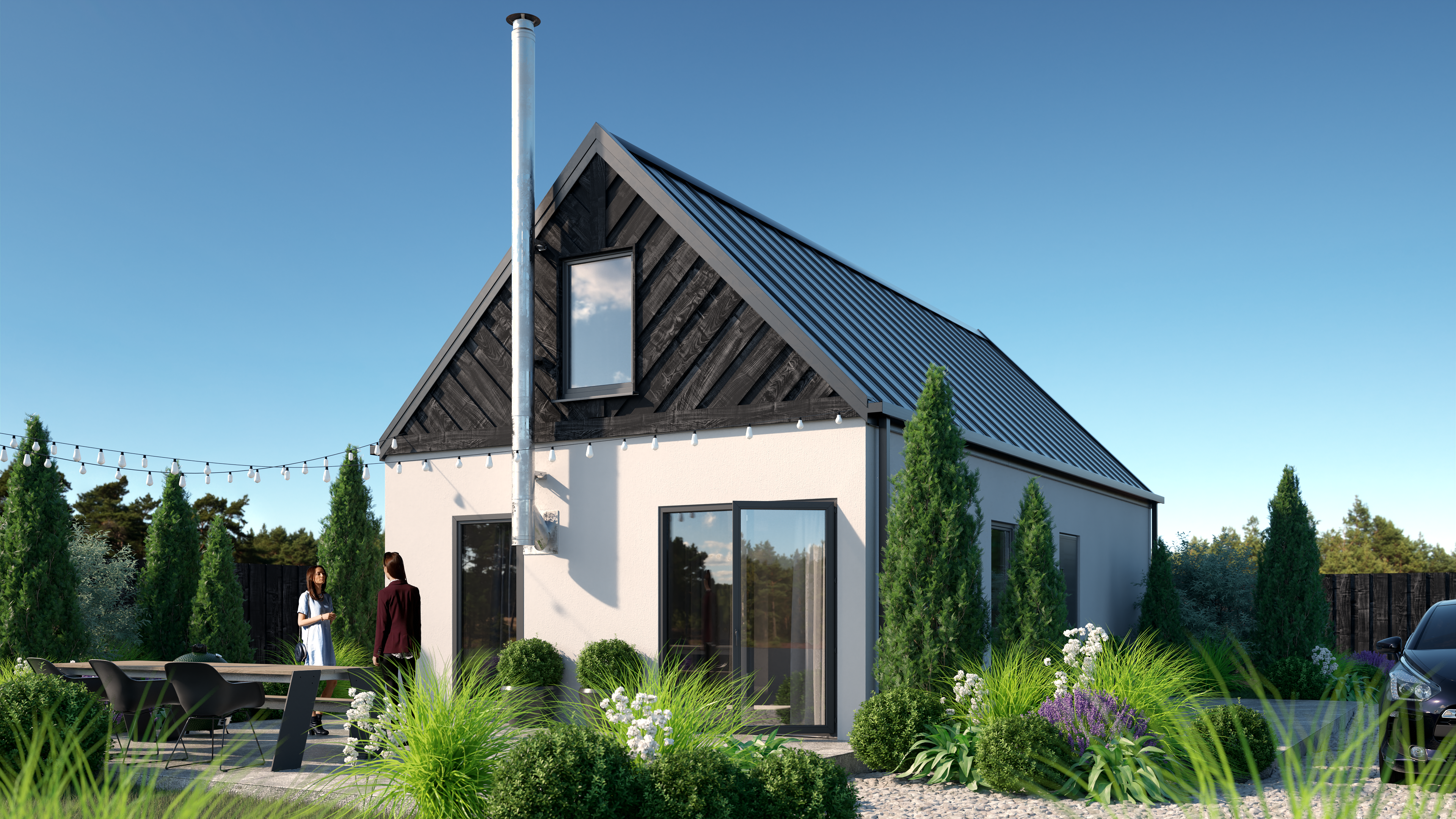 Najlepsze projekty domów dla rodziny 2+1 – idealne układy 35–70 m² (2026)