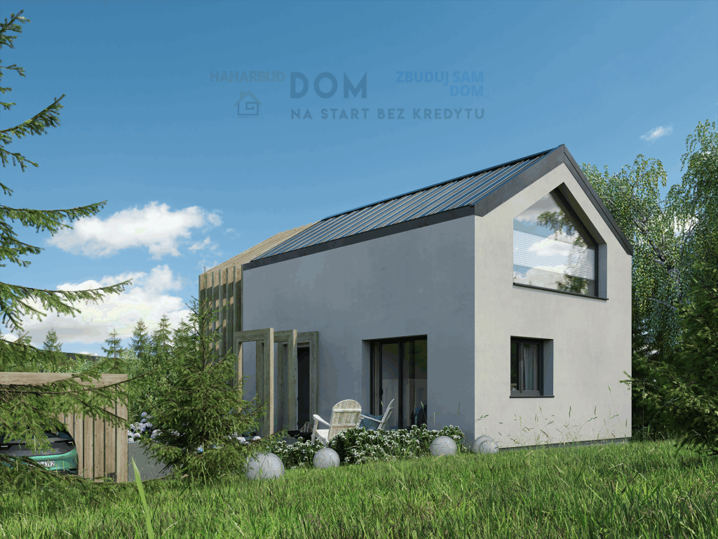 dom na wąską działkę