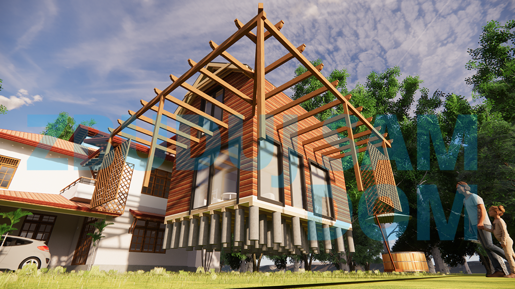 domy modułowe w górach