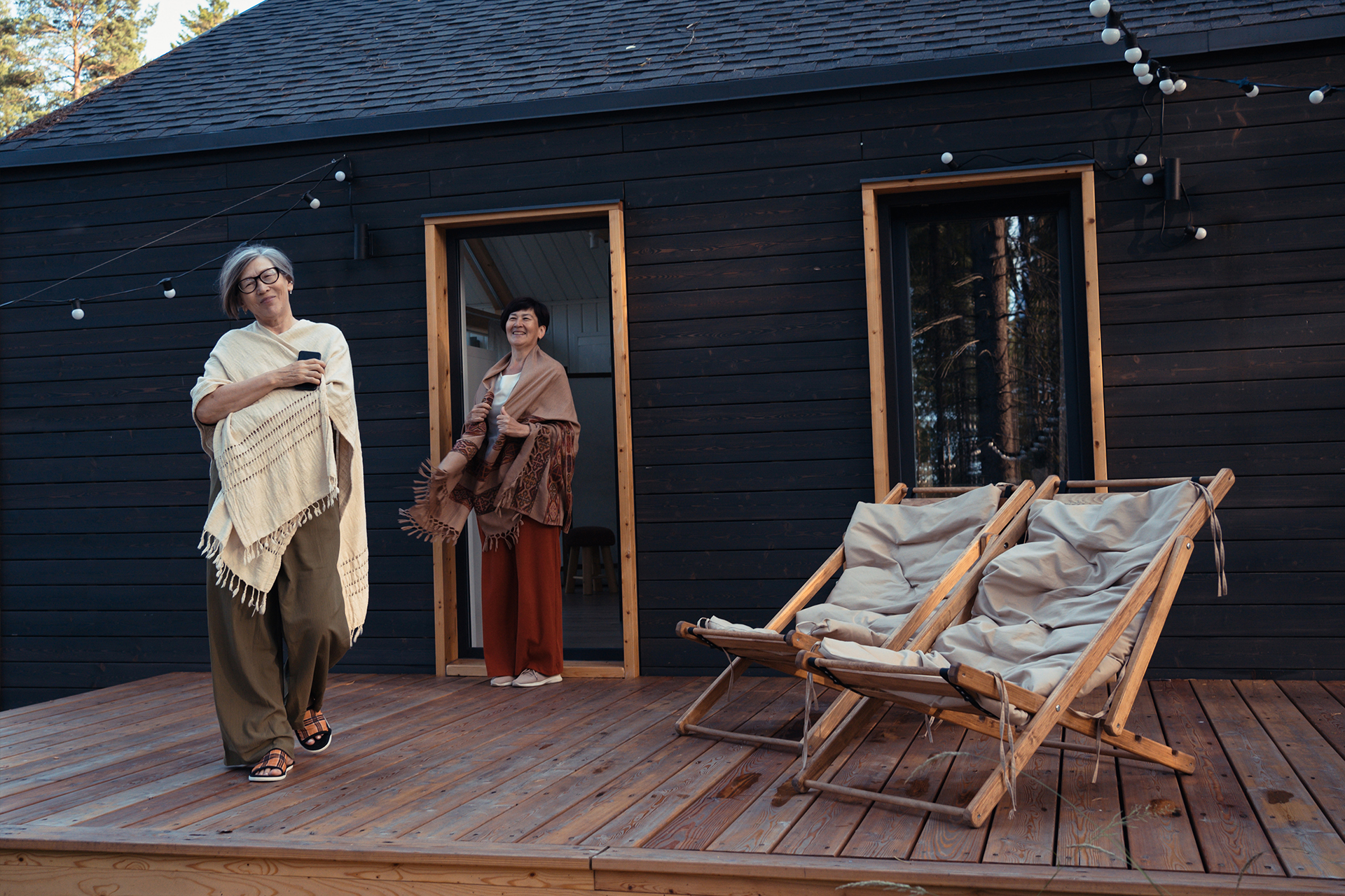 domy modułowe z sauną