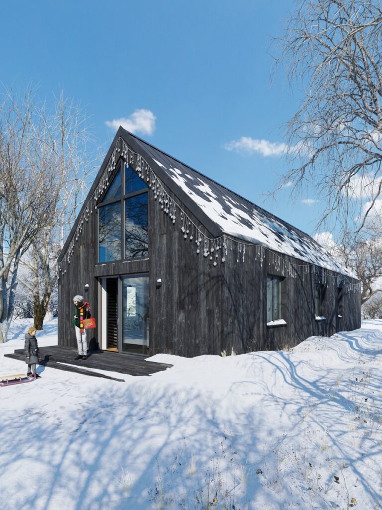 piętrowy dom modułowy