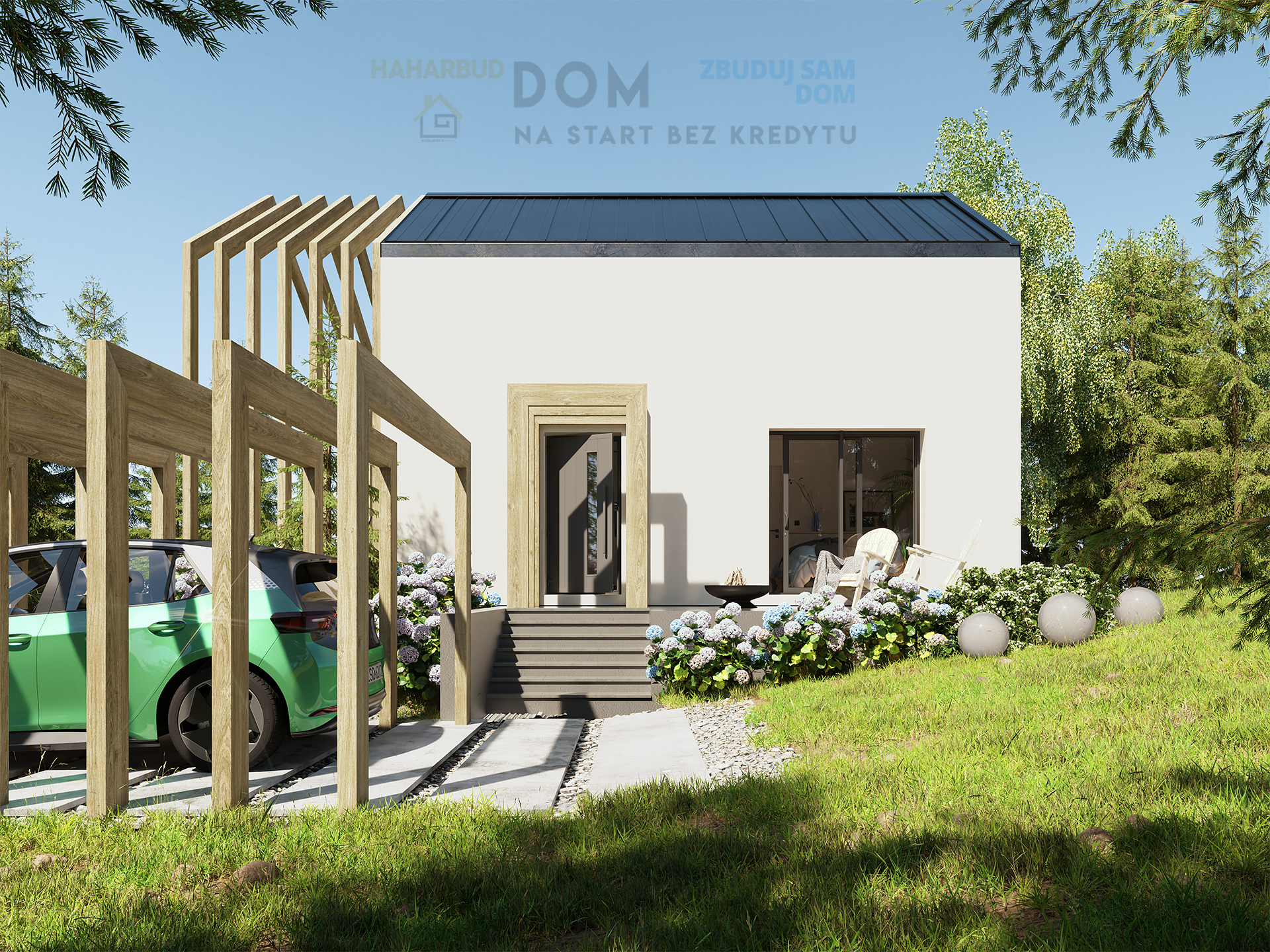 Dom na wąską działkę 2026 – jak wybrać projekt, który zmieści się choćby na 12–16 m szerokości?