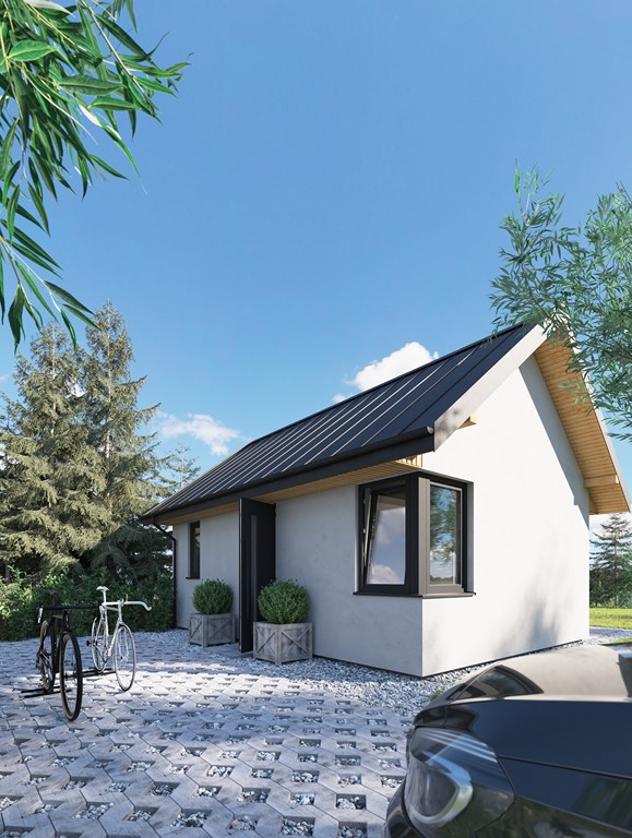 Najlepsze projekty domów bez pozwolenia 35 m² – jak wybrać układ dla siebie? (2026)