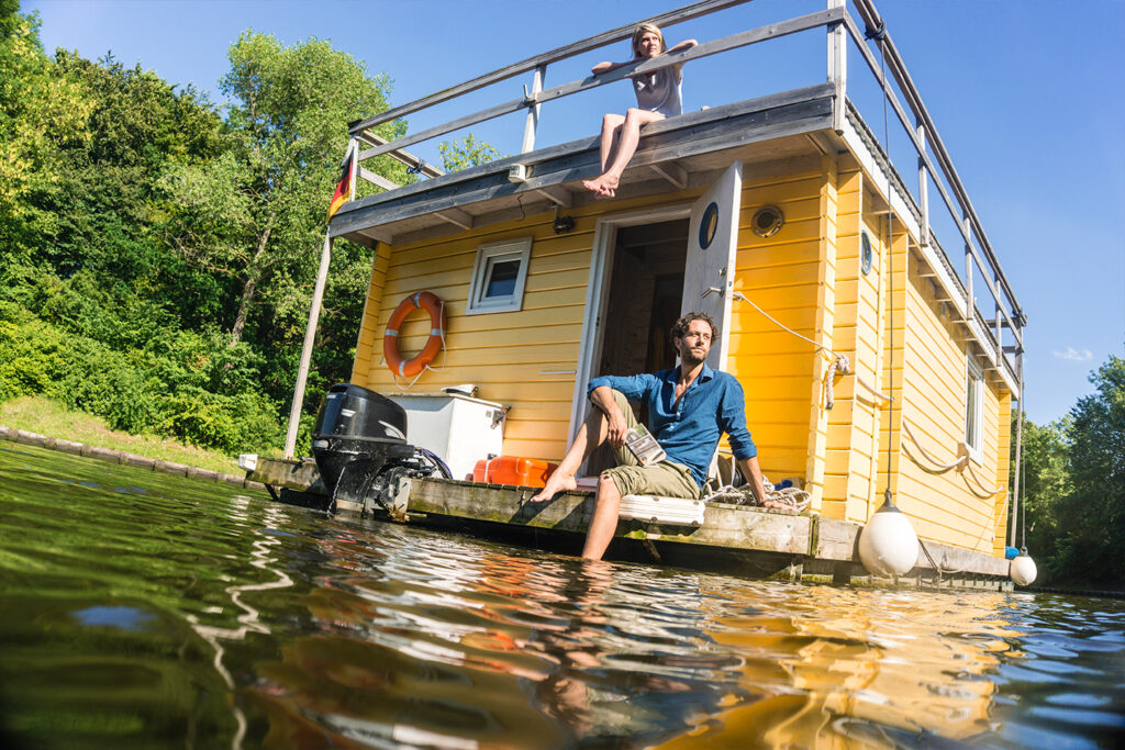 houseboat prefabrykowany