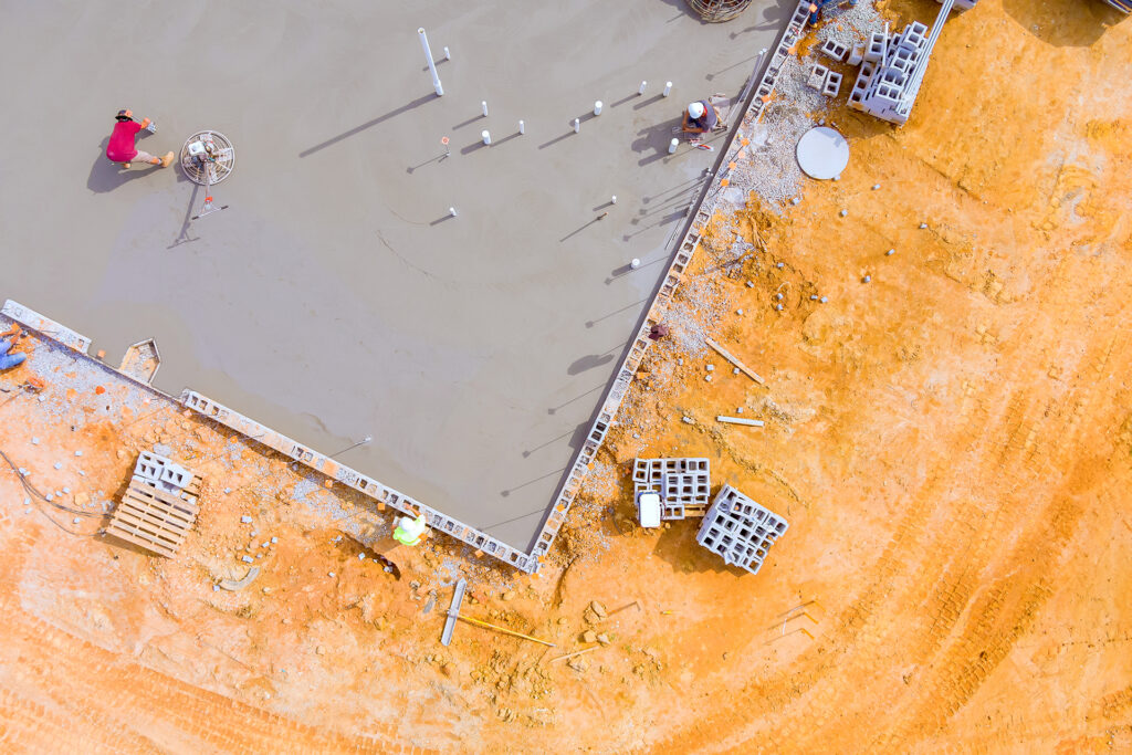 płyta fundamentowa 70m2