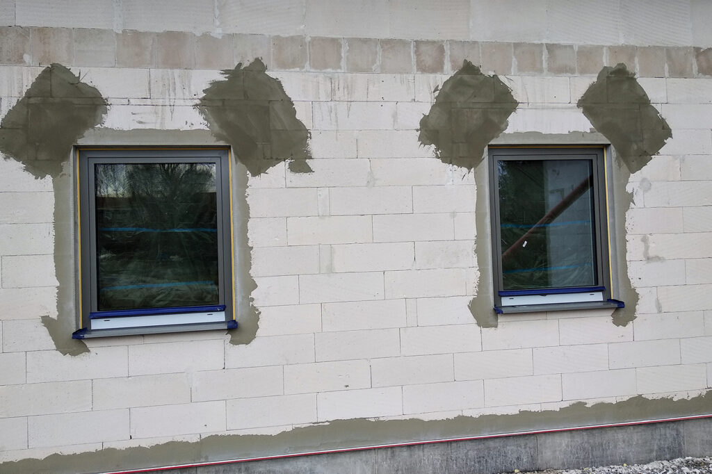 beton komórkowy okna