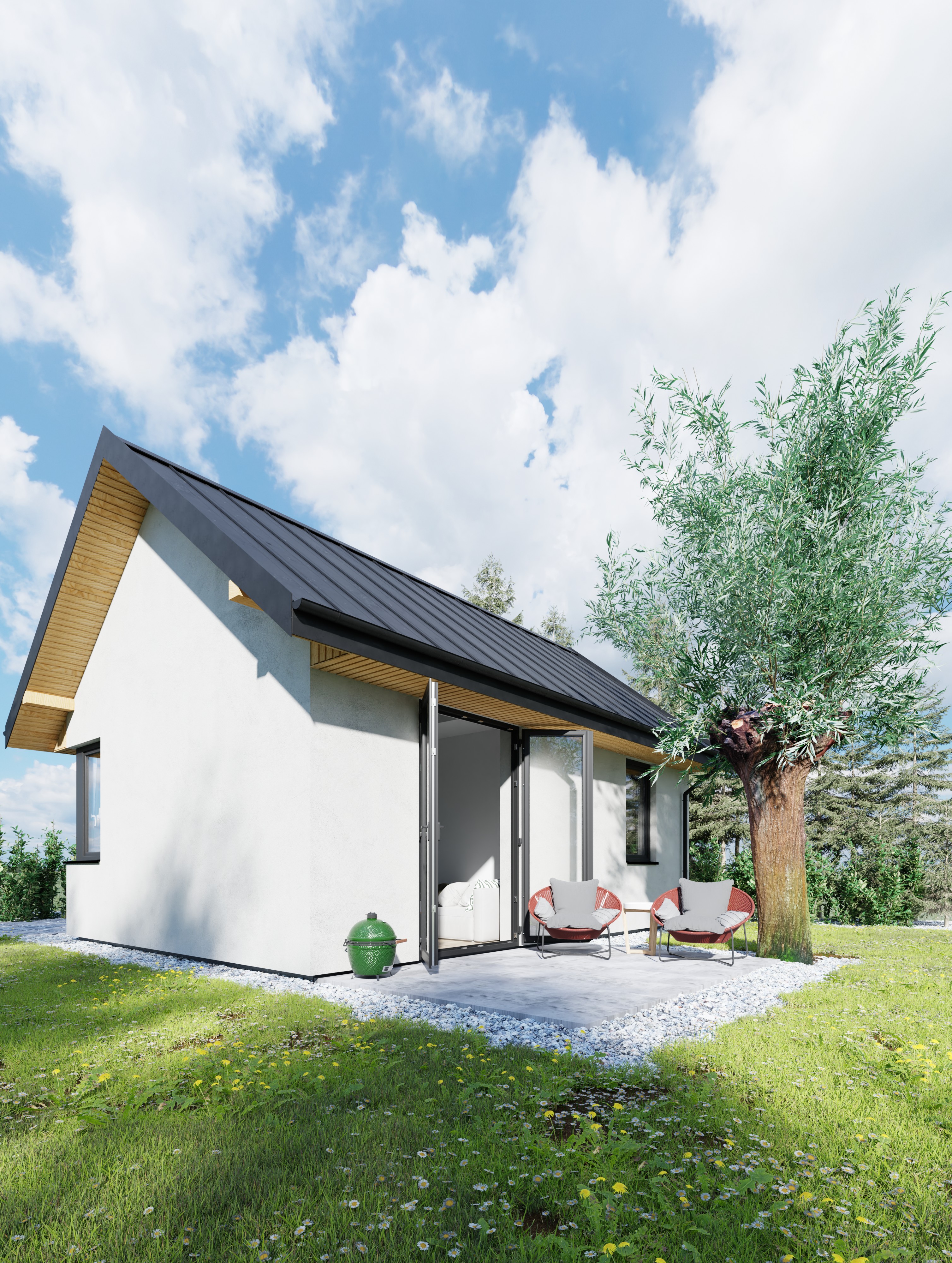 Dom bez pozwolenia na budowę do 35 m² z antresolą murowany – czy to się opłaca w 2026 roku?