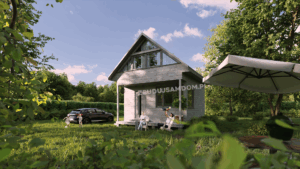 dom tani w budowie na zgłoszenie