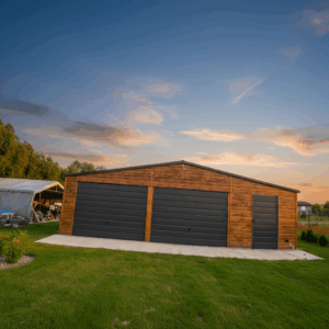 projekt garażu na zgłoszenie