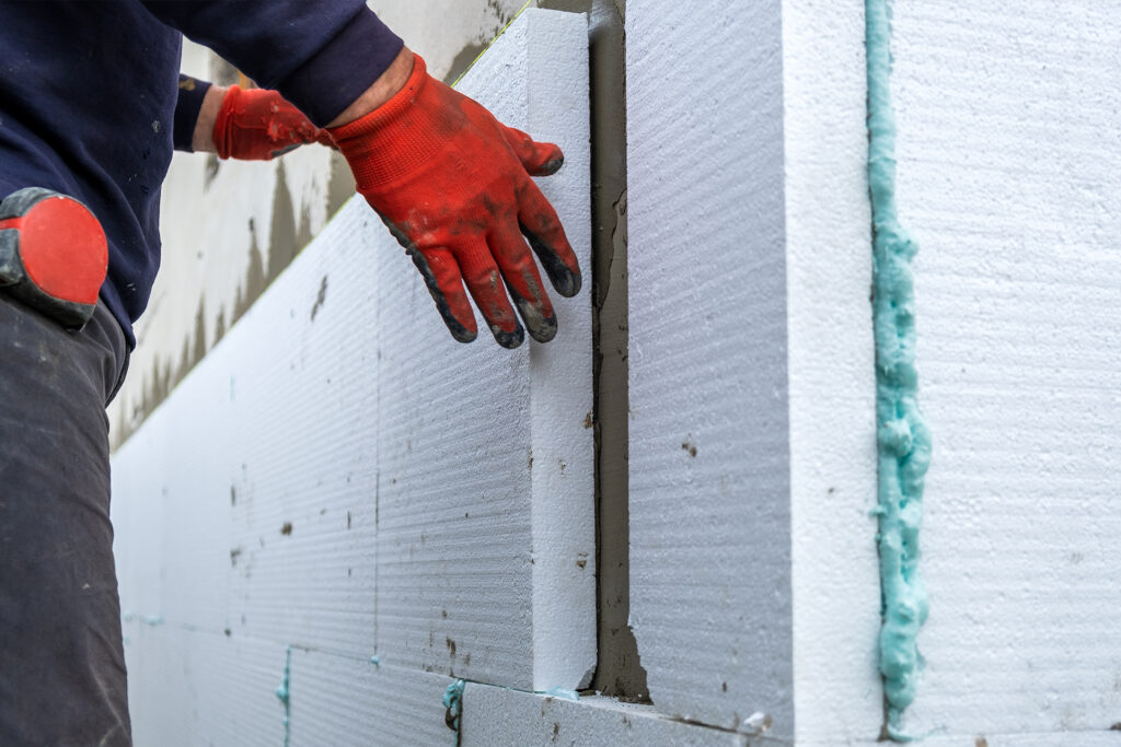 przygotowanie gazobetonu elewacja