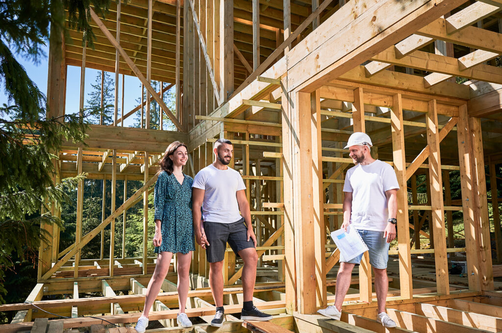 rozmowy z ekipą budowlaną