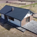 projekt domu szkieletowego 70m2