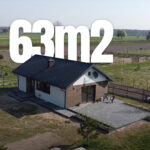 projekt domu szkieletowego 70m2