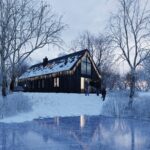 dom w stylu nowoczesnej stodoły