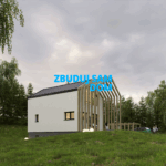 projekt domu na wąską działkę