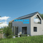 projekt domu na wąską działkę