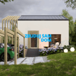 projekt domu na wąską działkę