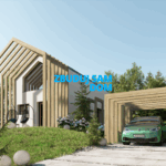 projekt domu na wąską działkę