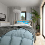 projekt domu na wąską działkę