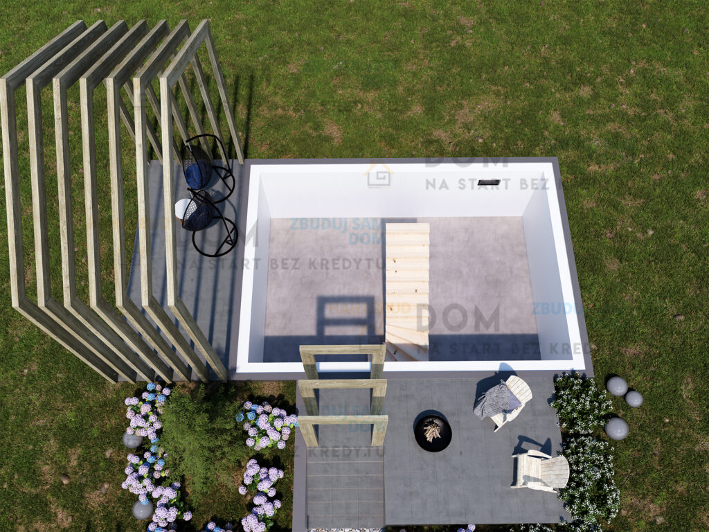 projekt domu na wąską działkę