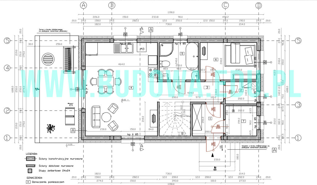 projekt domu z poddaszem
