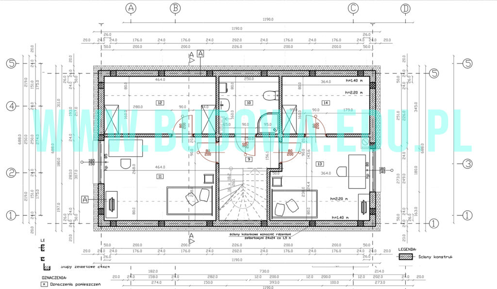 projekt domu z poddaszem