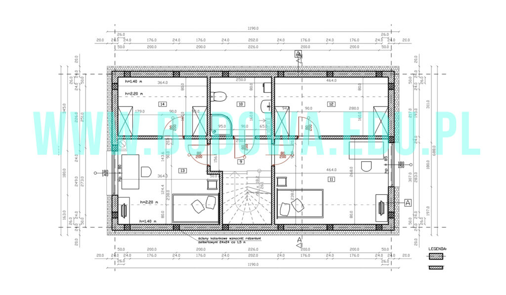 projekt domu z poddaszem