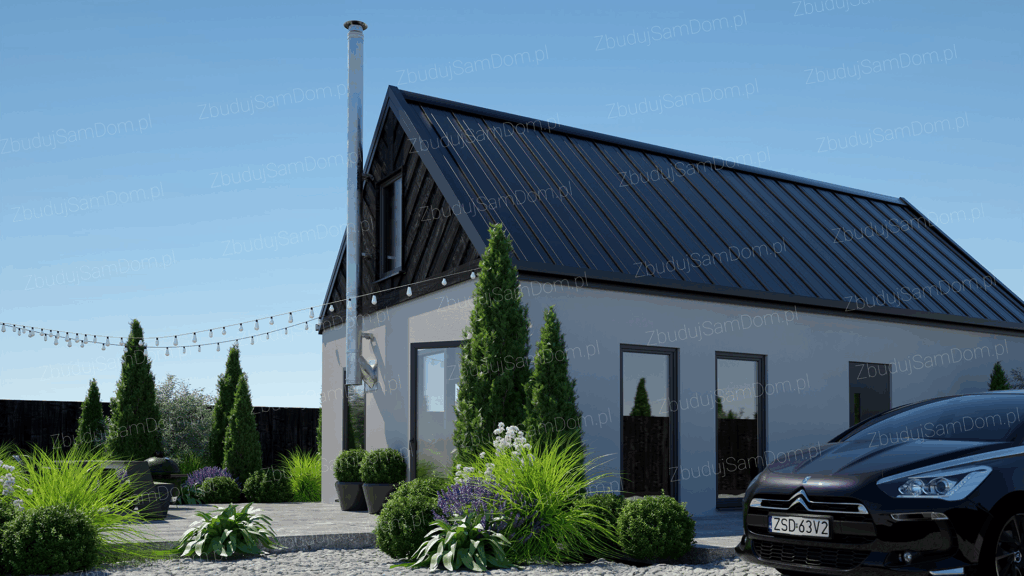 projekt Nowy Ład 70 m2