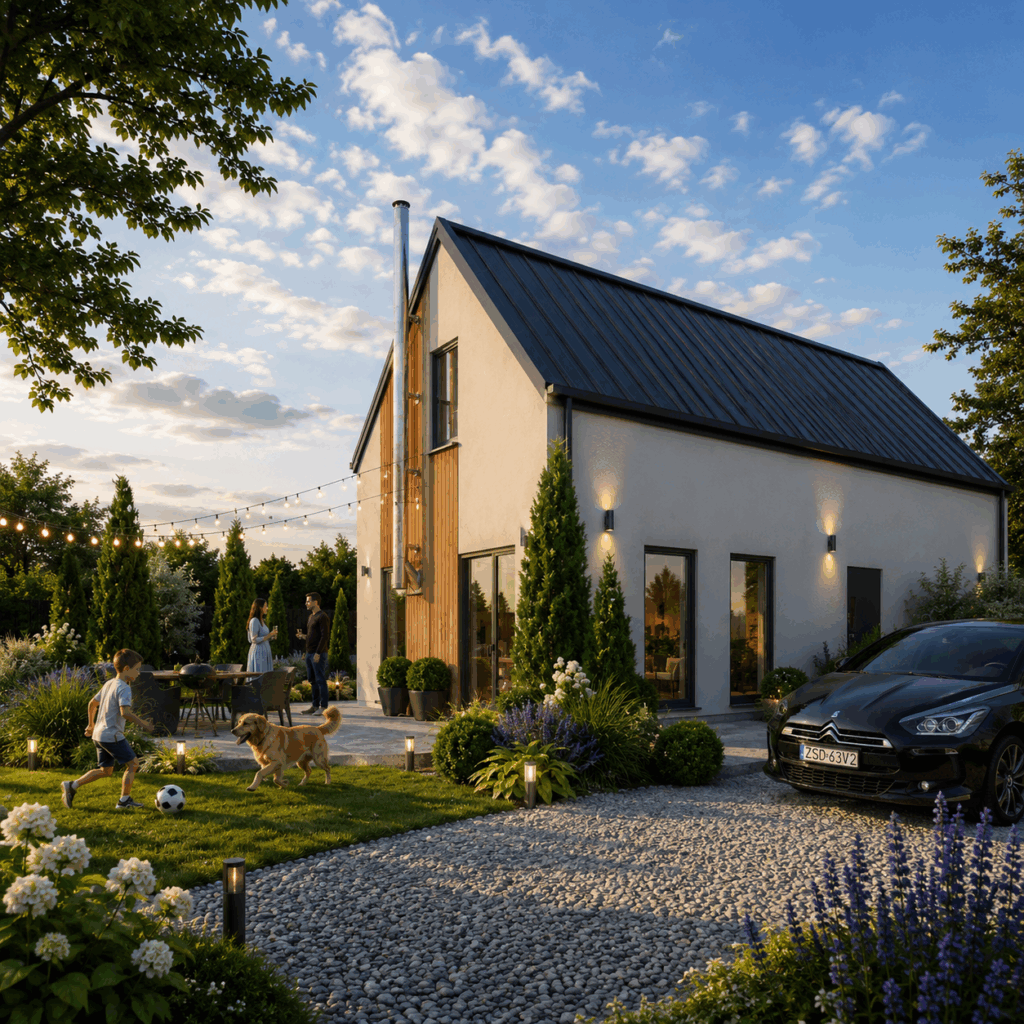 projekt Nowy Ład 70 m2