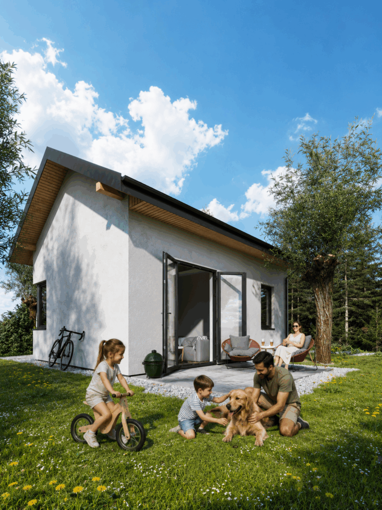 projekt Nowy Ład 70 m2