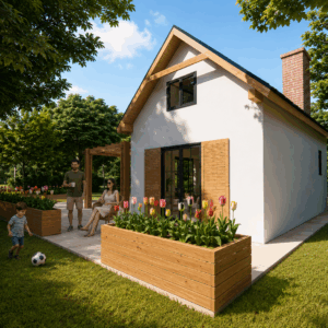 Projekt domu do 70m2 bez pozwolenia