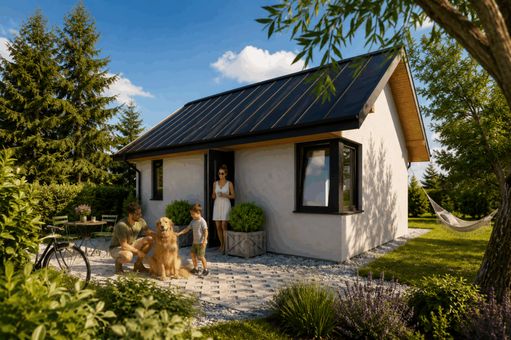 przygotowanie do budowy Nowy Ład 70 m2