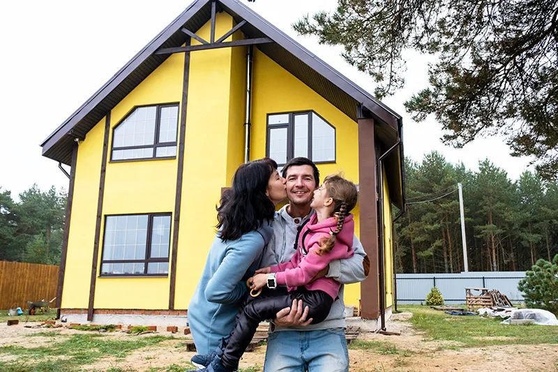 Budowa domu jednorodzinnego 150 m² w Płotach