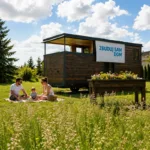 Projekt domu mobilnego Tiny House do samodzielnej budowy