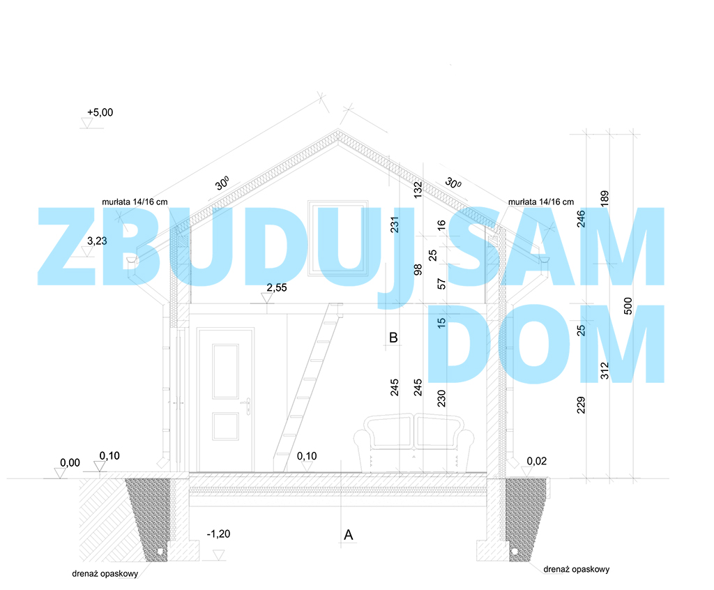 dom na małą działkę 70 m2