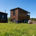 Nowoczesny domek mobilny Tiny House z projektem i instrukcją budowy