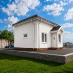 Nowoczesny domek skandynawski z prostą i energooszczędną konstrukcją