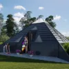 Domek szkieletowy 35 m² – lekka konstrukcja i prosty projekt do budowy