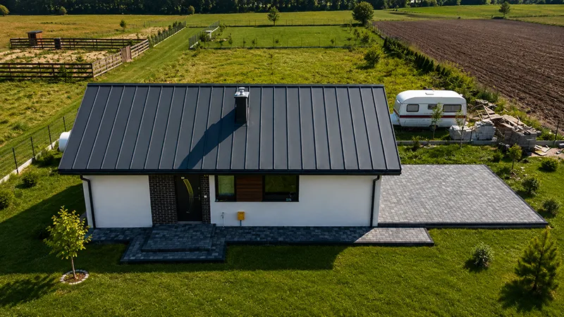 Projekt domu 70 m² na zgłoszenie zgodny z przepisami Nowego Ładu