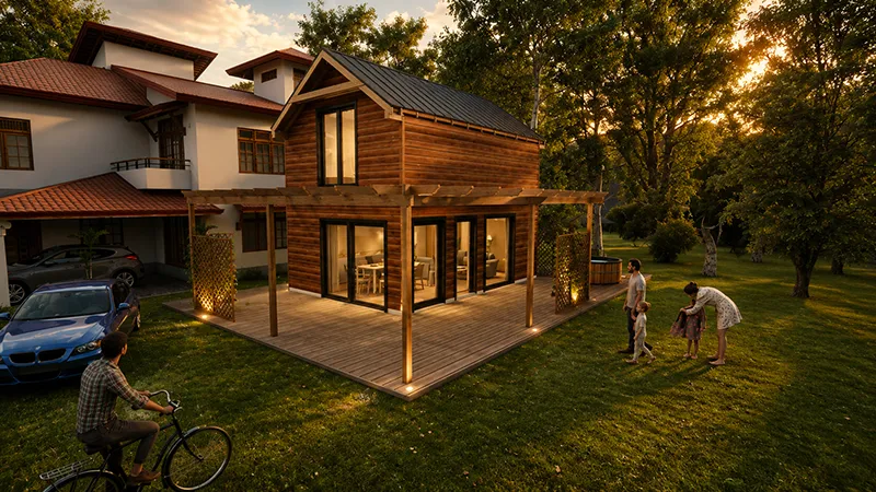 Projekt domu 70 m² na zgłoszenie zgodny z przepisami Nowego Ładu