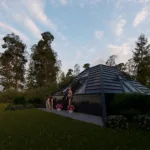 Projekt domku letniskowego 35 m² na działkę rekreacyjną