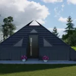 Projekt domku na ROD 35 m² z funkcjonalnym układem wnętrza